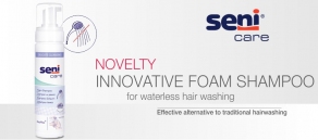 Seni Care Foam Shampoo for waterless hair washing