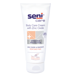 Body Care Cream with Zinc Oxide